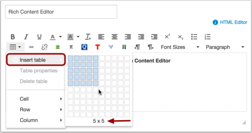inserting a space above table in word for mac